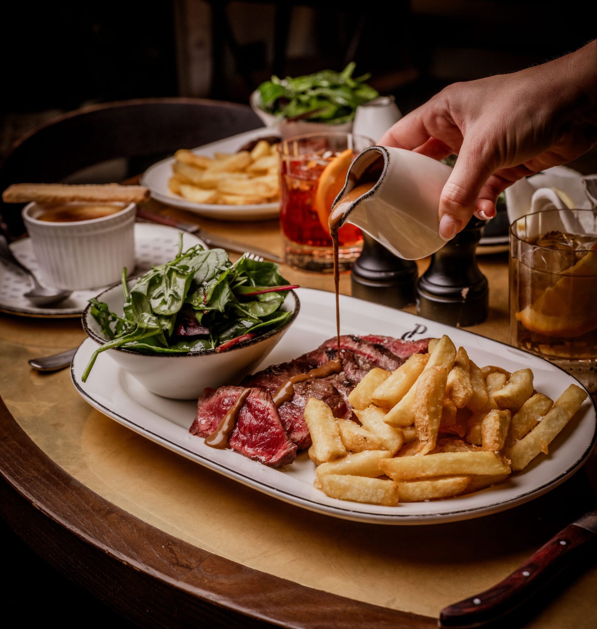 Steak Night at Pearly Cow York